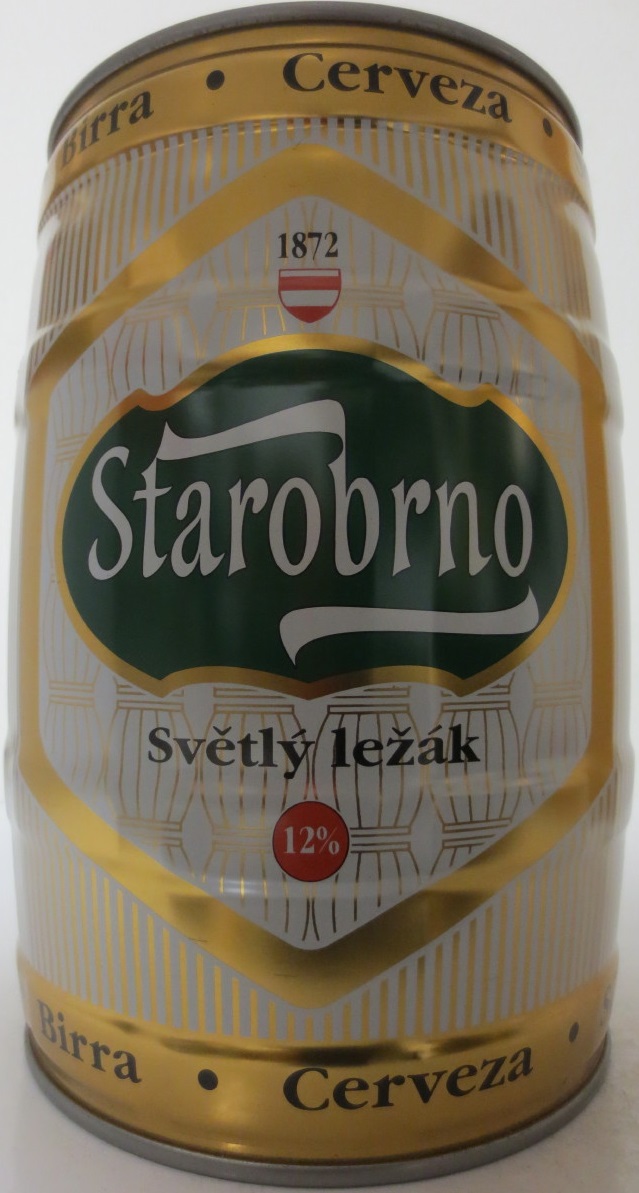 STAROBRNO Světlý ležák 12% (5L) č.3