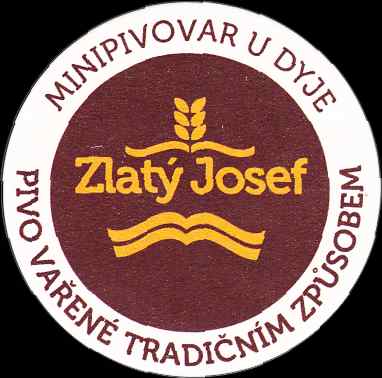 Zlatý Josef MINIPIVOVAR U DYJE PIVO VAŘENÉ TRADIČNÍM ZPŮSOBEM (PTMP-K-a) 