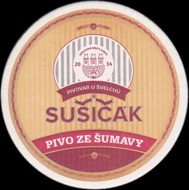 SUŠIČÁK PIVO ZE ŠUMAVY (umělá hmota) (PTMP-K-a) - 105mm