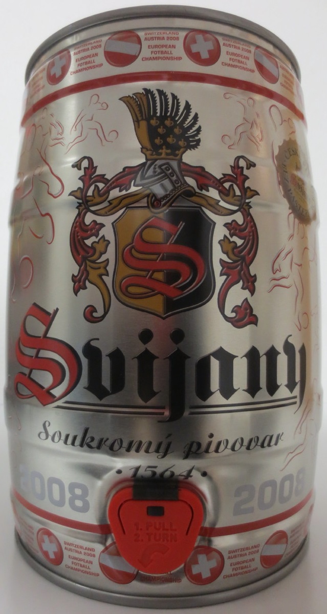Svijany Soukomý pivovar 2008 SVIJANY FANDÍ ČESKÉMU FOTBALU !
