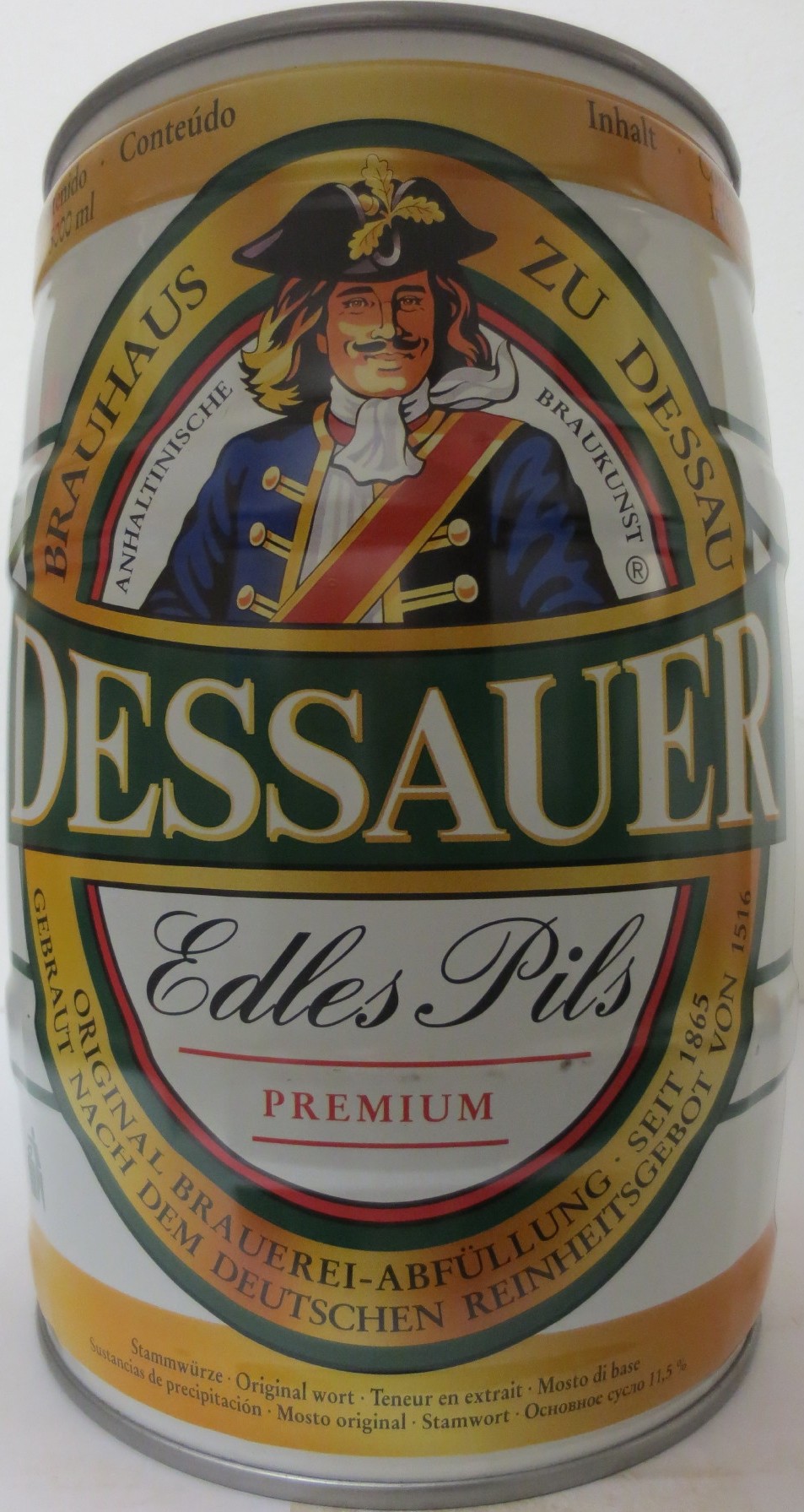 DESSAUER Edles Pils PREMIUM (5L) Nr.1