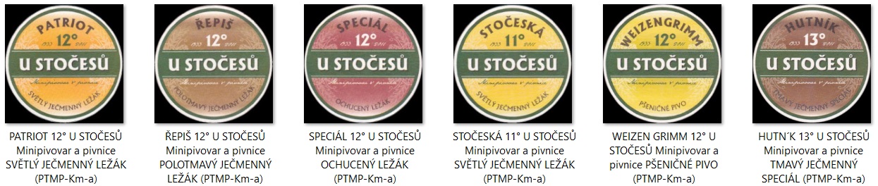 U STOČESŮ Minipivovar a pivnice (série 6ks) (PTMP-Km-a) 