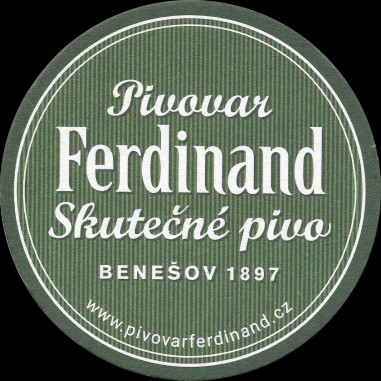 Pivovar Ferdinand Skutečné pivo BENEŠOV 1897 www.pivovarferdinand.cz Sladovna Ferdinand Humnový slad (PTVP-K-ab) 