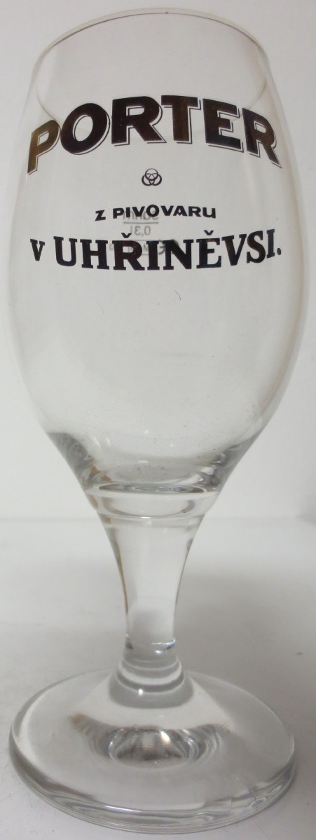 PORTER Z PIVOVARU V UHŘÍNĚVSI (0,3L) Stopka