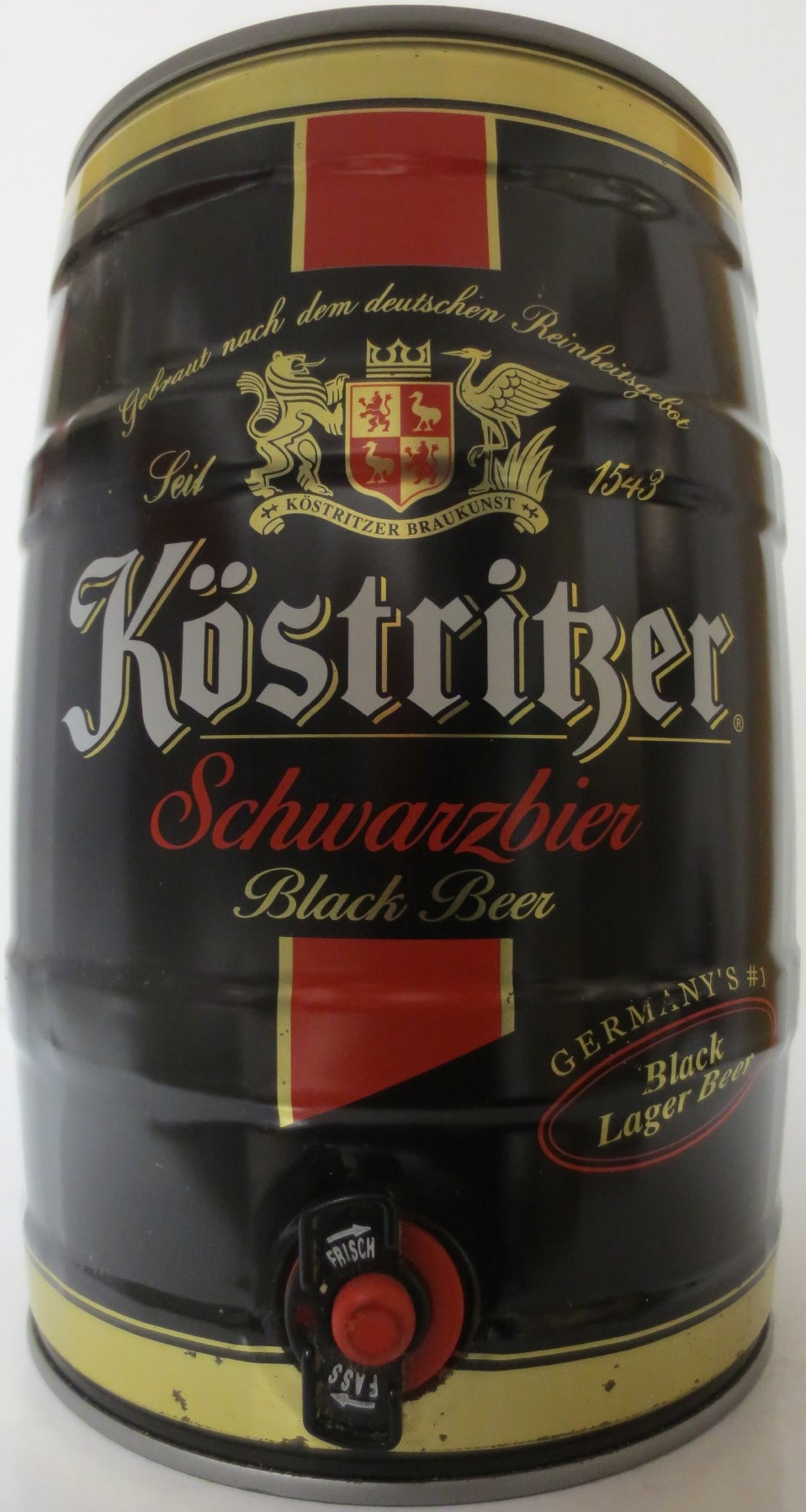 Köstritzer Schwarzbier Black Beer (export for CHINA) (5L) Nr.1