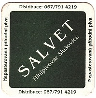SALVET Minipivovar Slušovice Nepasterizovaná přírodní piva Distribuce 067/7914219 (PTMP-Č-a) 