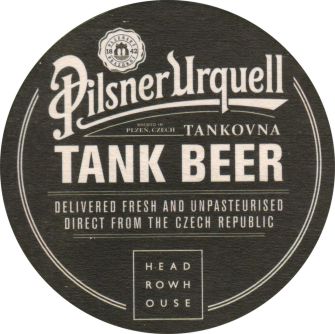 Pilsner Urquell TANKOVNA TANK BEER (PTEX-Km-ab)