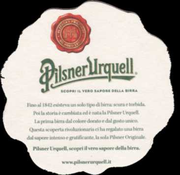 PILSNER URQUELL SINCE 1842 SCOPRI IL VERO SAPORE DELLA BIRRA (PTEX-S-ab)
