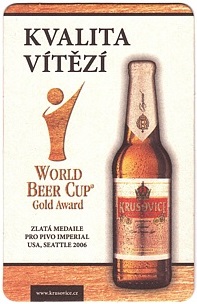 KRUŠOVICE KVALITA VÍTĚZÍ WINNER (PTEX-S-ab)