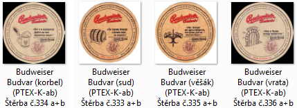Budweiser Budvar (PTEX-K-ab) (série čks)