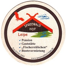 Postřižinské pivo SPREWALD HOF Leipe (PTEX-K-ab)