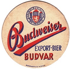 Budweiser BUDVAR EXPORT-BIER RUMMANN K.G. WILDON (PTEX-K-ab)
