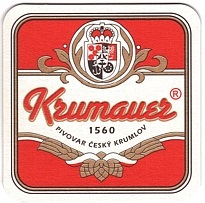 Krumauer 1560 PIVOVAR ČESKÝ KRUMLOV Dej bůh štěstí (PTEX-Č-ab)