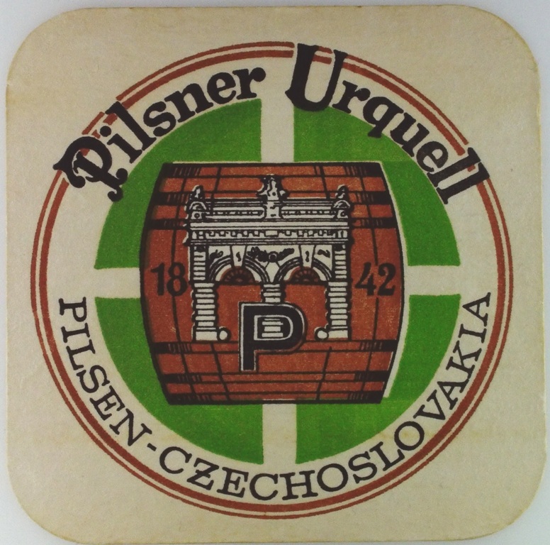 Pilsener Urquell PILSEN-CZECHOSLOVAKIA (PTEX-Č-a)