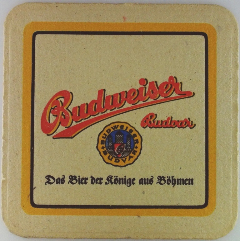 Budweiser Budvar Das Bier der Könige aus Böhmen (PTEX-Č-ab)