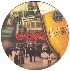 Budweiser Budvar Original Czech Premium Lager www.budweiser.cz (PTEX-K-ab)