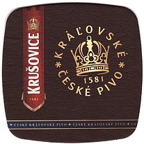 KRUŠOVICE KRÁL´OVSKÉ ČESKÉ PIVO 28 generácií pivných sládkov (PTEX-S-ab) 
