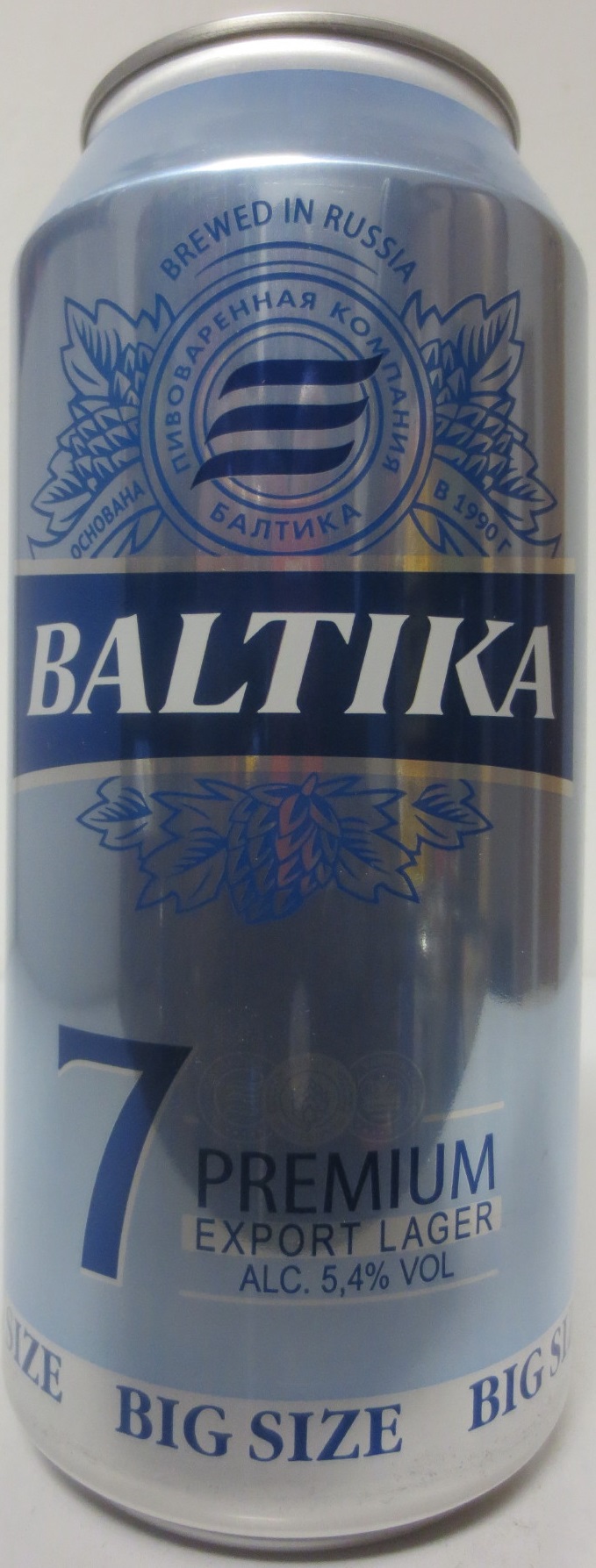 BALTIKA 7 PREMIUM EXPORT LAGER (90cl) (B/O) Nr.1