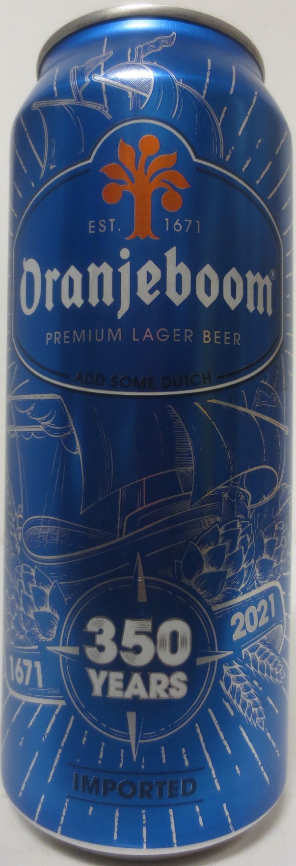 Oranjeboom PREMIUM LAGER BEER 350 YEARS IMPORTED (50cl) (B/O)