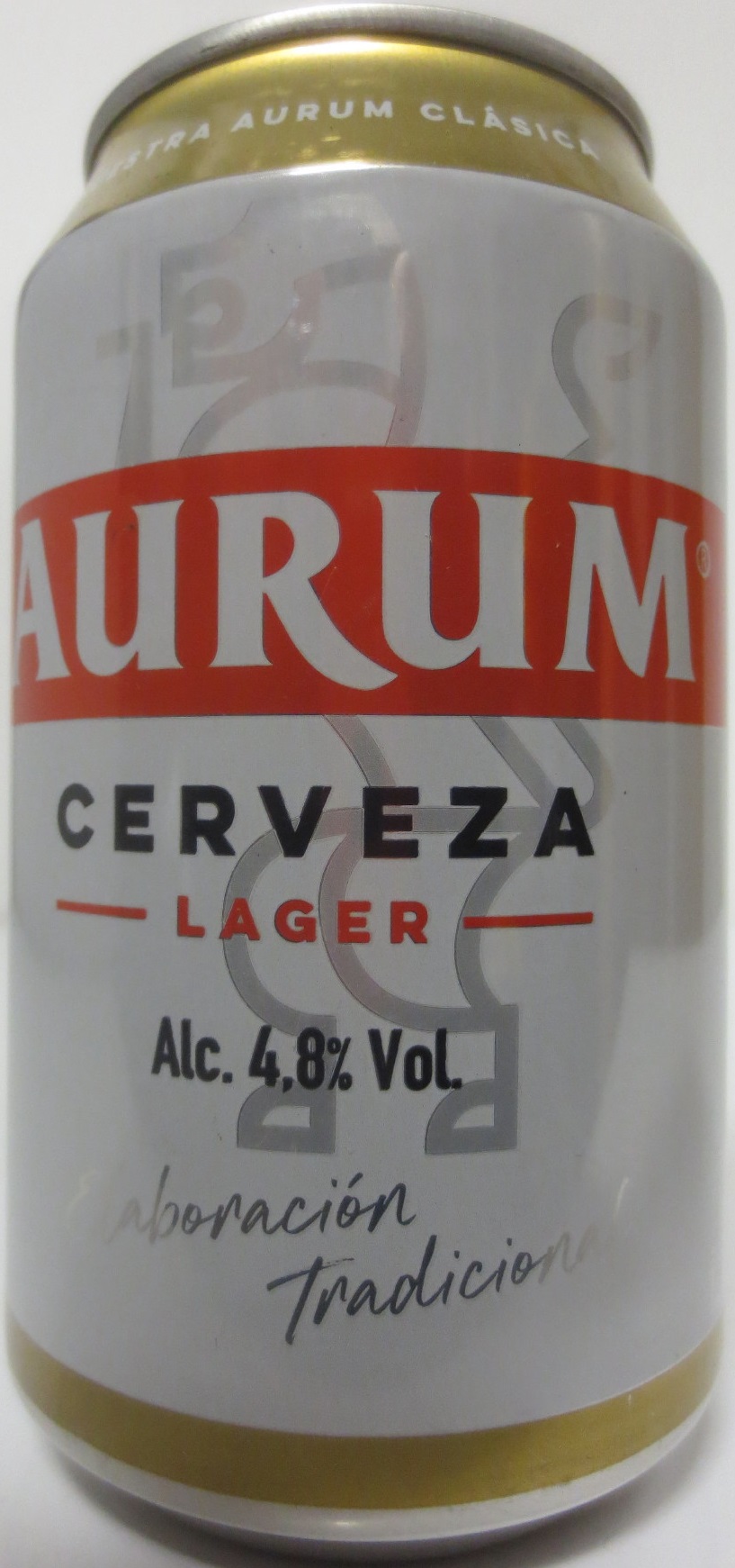 AURUM CERVEZA LAGER Alc. 4,8% Vol. (33cl) (B/O) 