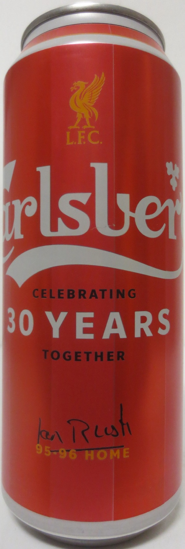 Carlsberg CELEBRATING 30 YEARS TOGETHER (50cl) (B/O) 