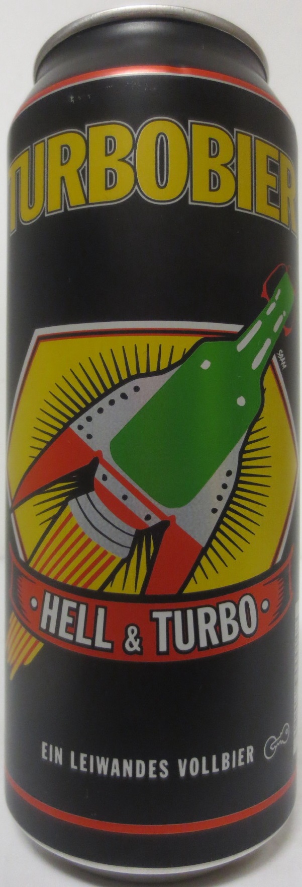 TURBOBIER HELL & TURBO EIN LEIWANDES VOLLBIER (50cl) (B/O) Nr.1