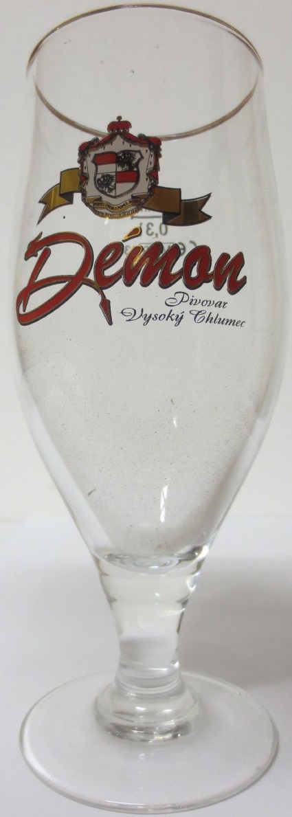 Démon Pivovar Vysoký Chlumec (0,3L) stopka