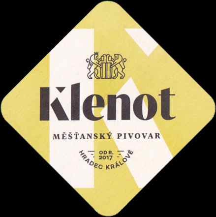 Klenot MĚŠŤANSKÝ PIVOVAR OD R.2017 HRADEC KRÁLOVÉ (PTMP-Č-ab) 