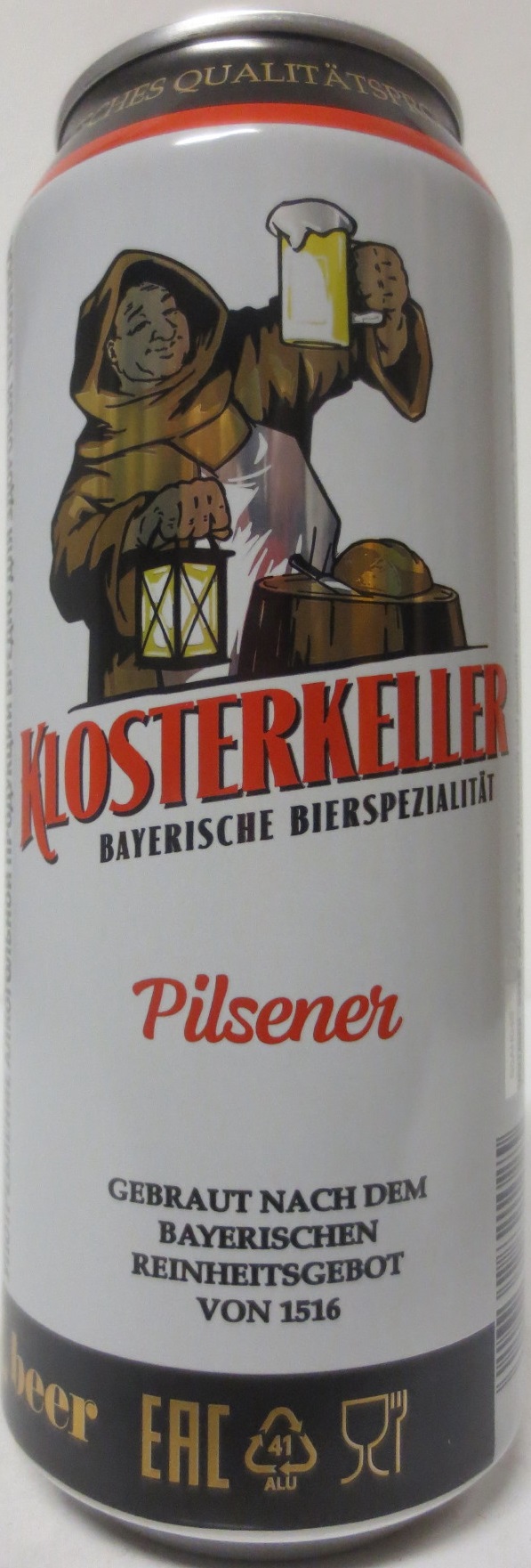 KLOSTERKELLER Pilsener (50cl) Nr.1 