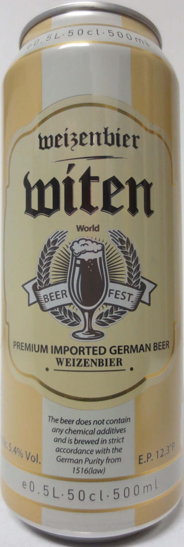 Witen WEIZENBIER (50cl) Nr.2