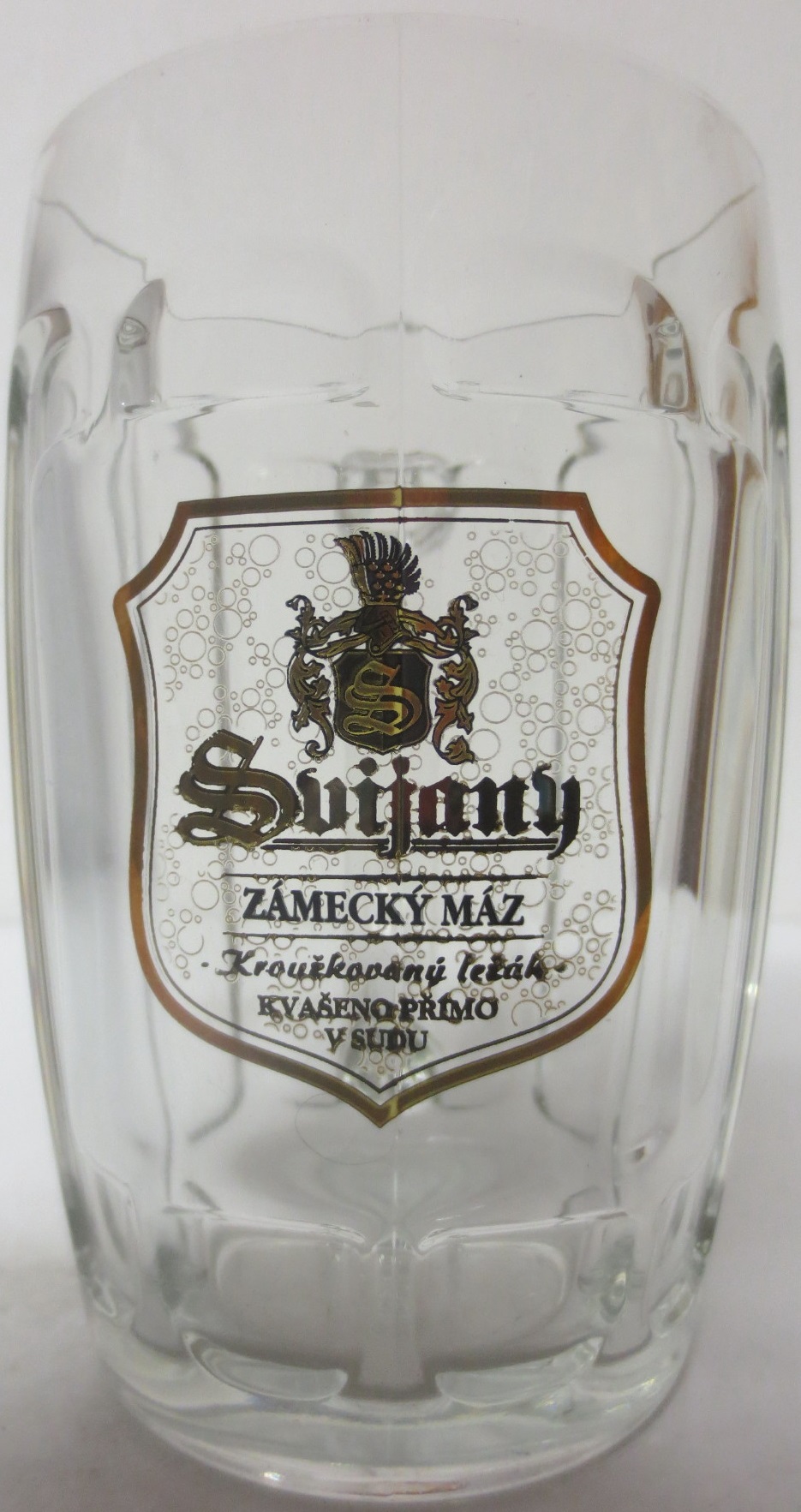 Svijany ZÁMECKÝ MÁZ Kroužkovaný ležák KVAŠENO PŘÍMO V SUDU (0,5L) Moravia Seidel č.1 