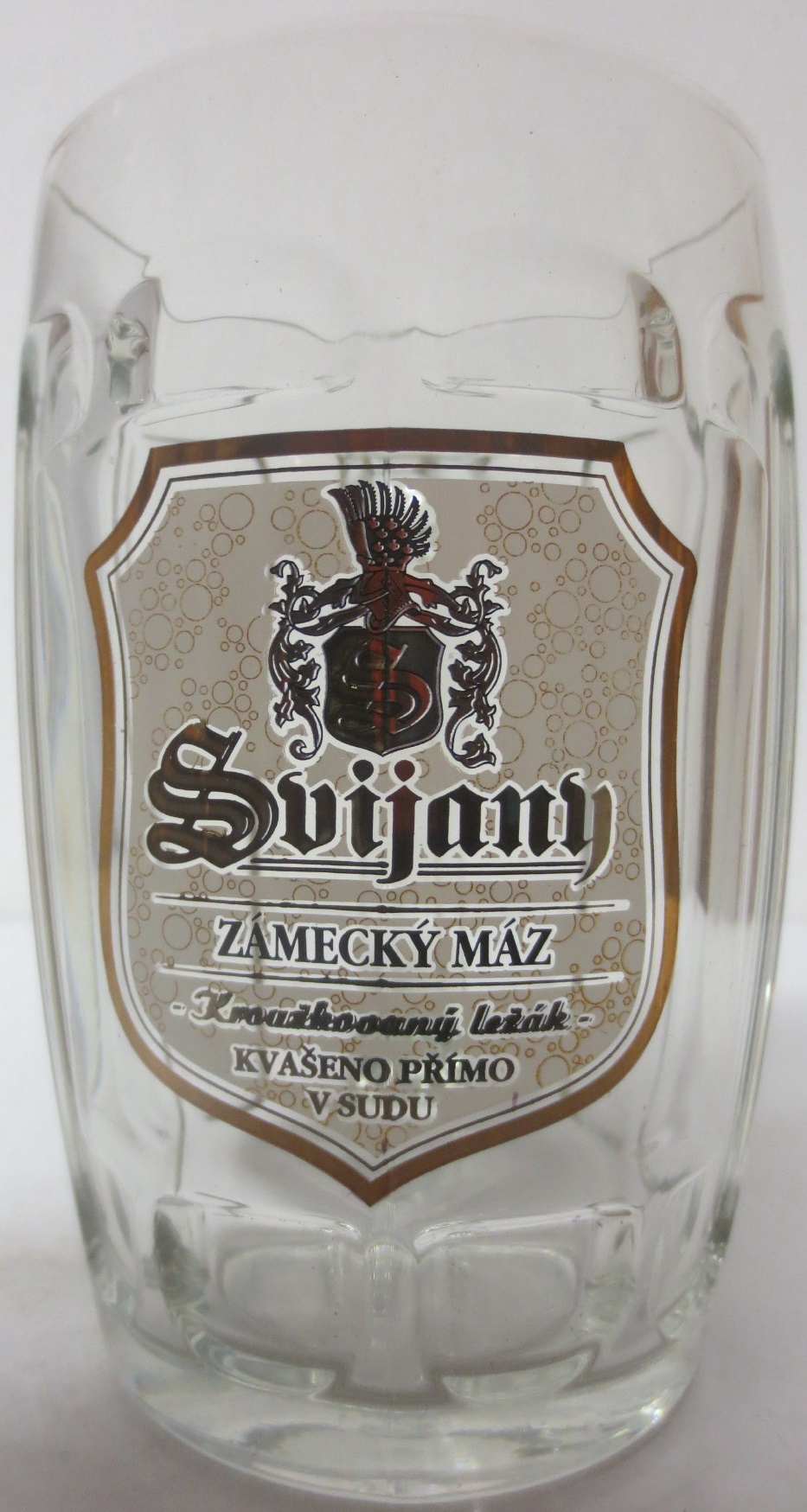 Svijany ZÁMECKÝ MÁZ Kroužkovaný ležák KVAŠENO PŘÍMO V SUDU (0,5L) Moravia Seidel č.2 