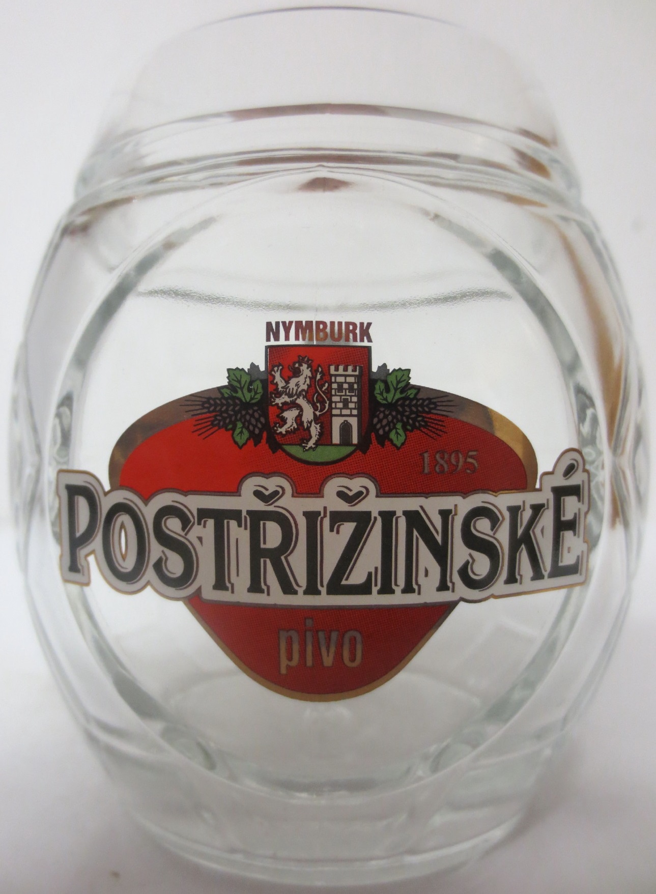 POSTŘIŽINSKÉ pivo NYMBURK (0,5L) fotbalový míč
