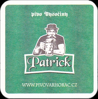 pivo Vysočiny Patrick WWW.PIVOVARHORAC.CZ (PTMP-Č-a) 