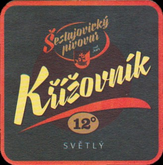 Šestajovický pivovar Křížovník 12° SVĚTLÝ (PTMP-Č-a) 