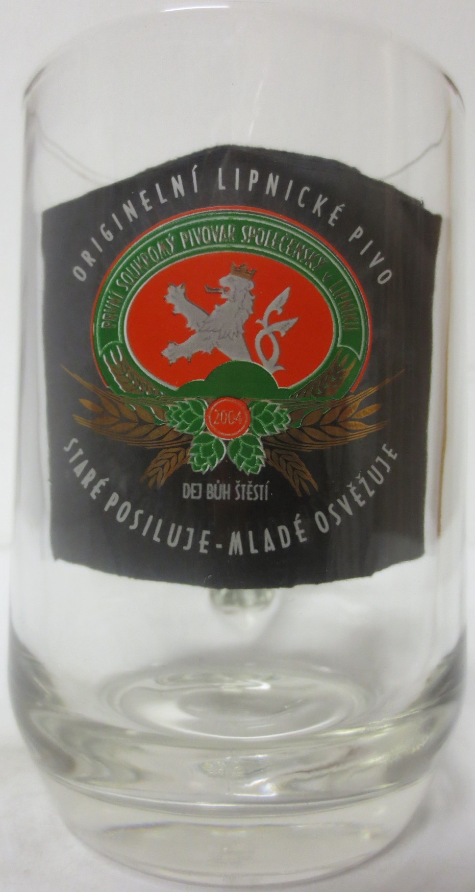 ORIGINÉLNÍ LIPNICKÉ PIVO (0,5L) (malé logo) Bohemia č.1