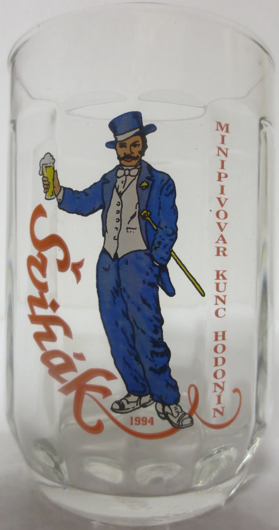 Švihák 1994 MINIPIVOVAR KUNC HODONÍN (červený) (0,5L) Praha 