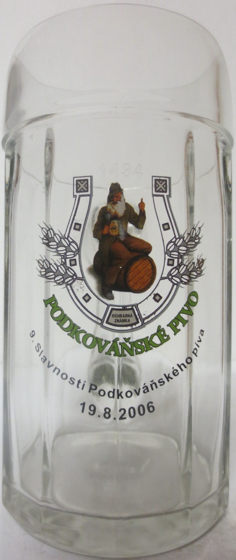 PODKOVÁŇSKÉ PIVO 9. Slavnosti Podkováňského piva 9.8.2006 (1L) E