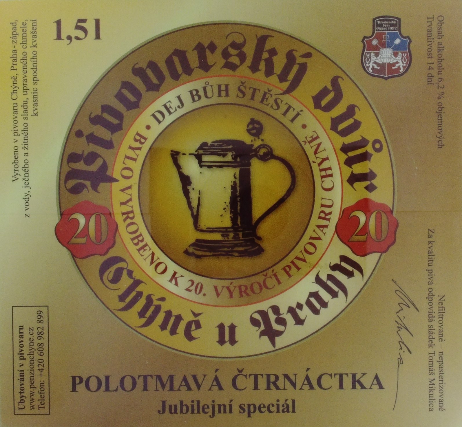 POLOTMAVÁ ČTRNÁCTKA Jubilejní speciál (Chýně) (S)