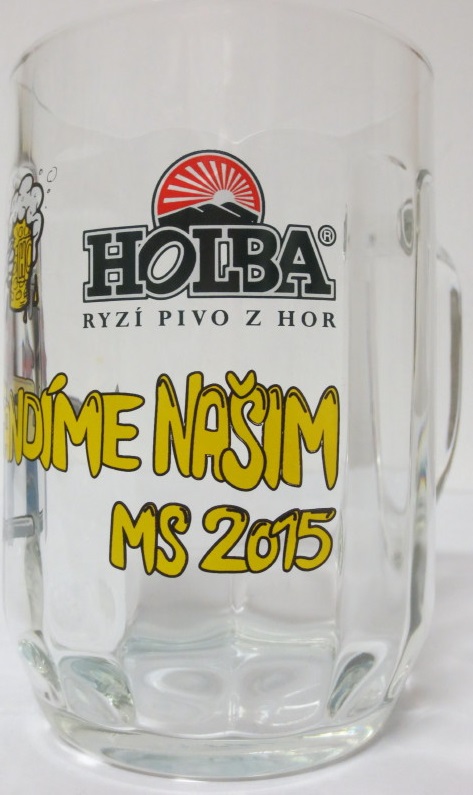 HOLBA RYZÍ PIVO Z HOR FANDÍME NAŠIM MS 2015 (0,5L) Praha