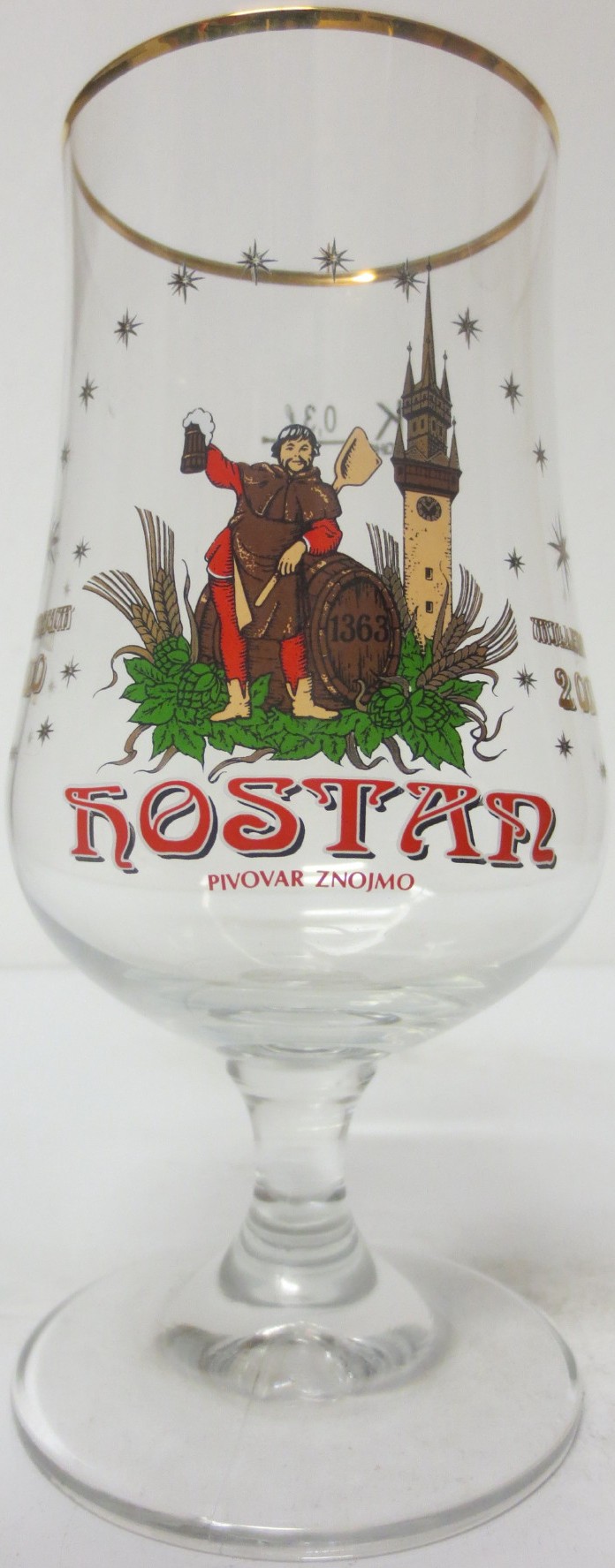 HOSTAN PIVOVAR ZNOJMO MILENIUM 2000 (0,3L) stopka