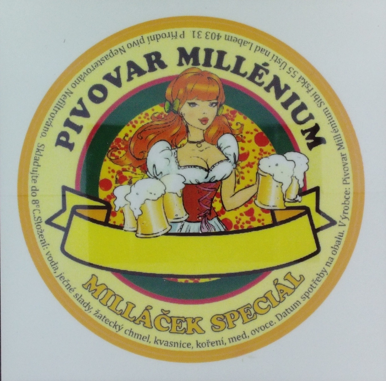 PIVOVAR MILLÉNIUM MILLÁČEK SPECIÁL (Millénium-Ústí nad Labem) (S)