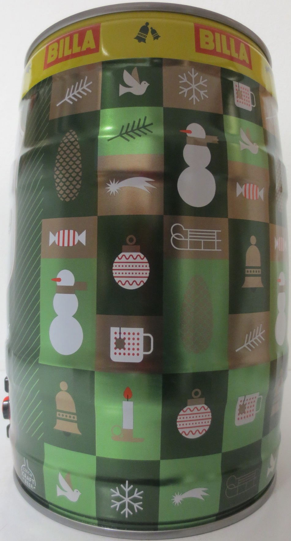 Svijany SVIJANSKÝ MÁZ - Světlý ležák .1564. Šťastné, veselé a Svijanské! - BILLA (5L) č.1