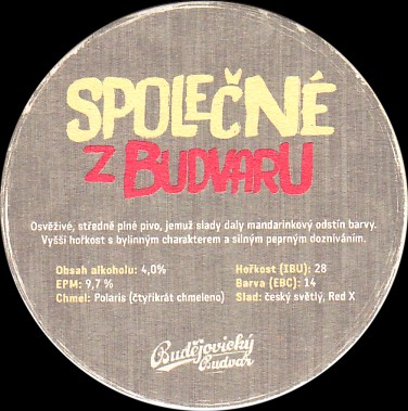 SPOLEČNÉ Z BUDVARU ALEŠ DVOŘÁK PAVEL PALOUŠ (PTVP-K-ab) 