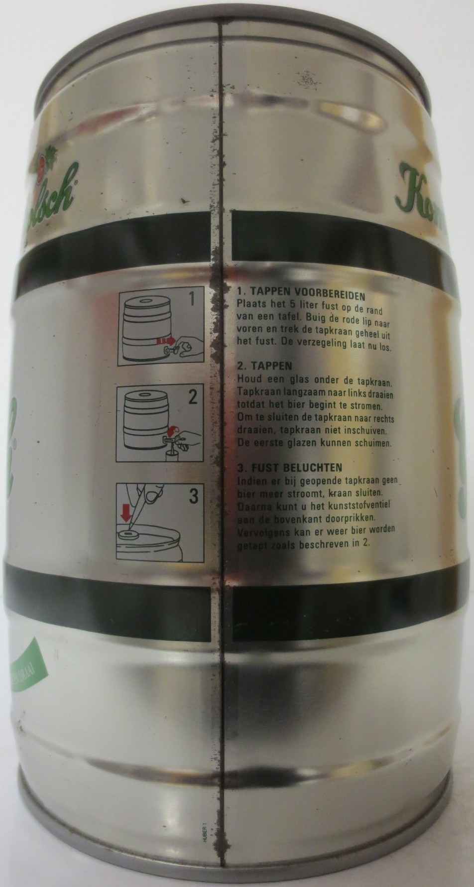 Grolsch PREMIUM PILSNER 5 liter fust (5L) Nr.1 