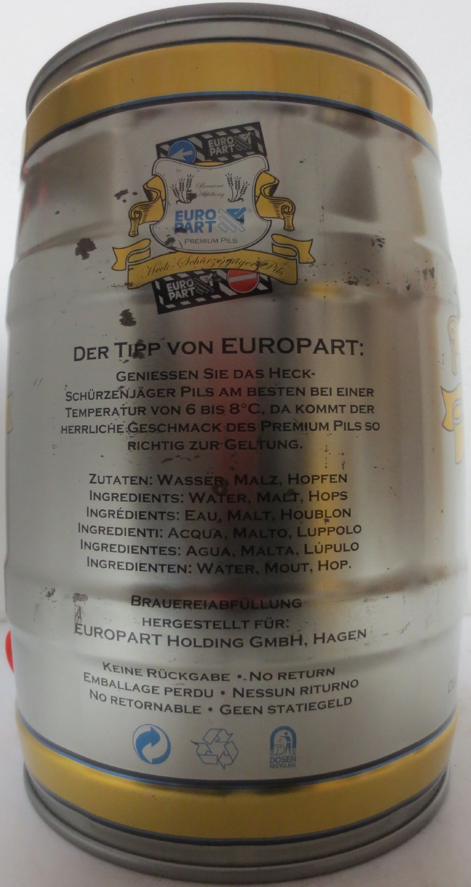 EURO PART PREMIUM PILS (5L) Nr.1 