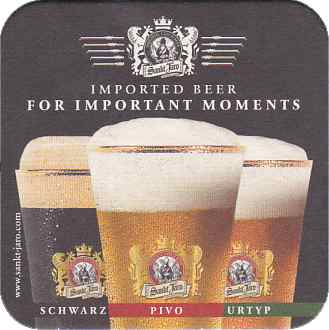 Sankt Jaro IMPORTED BEER FOR IMPORTANT MOMENTS (PTEX-Č-ab)