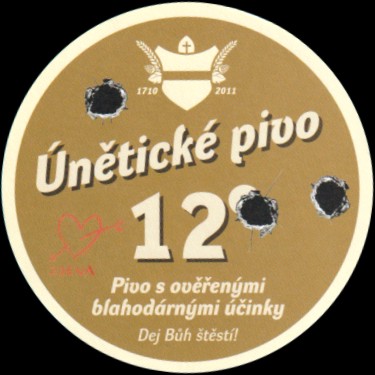Únětické pivo 12° INVALIDA (PTMP-K-ab) 