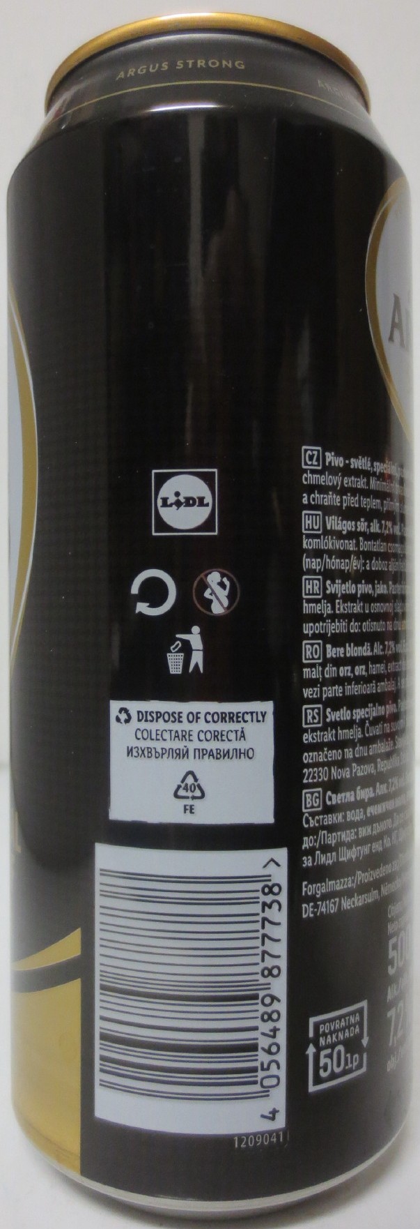 ARGUS STRONG (50cl) Nr.1 