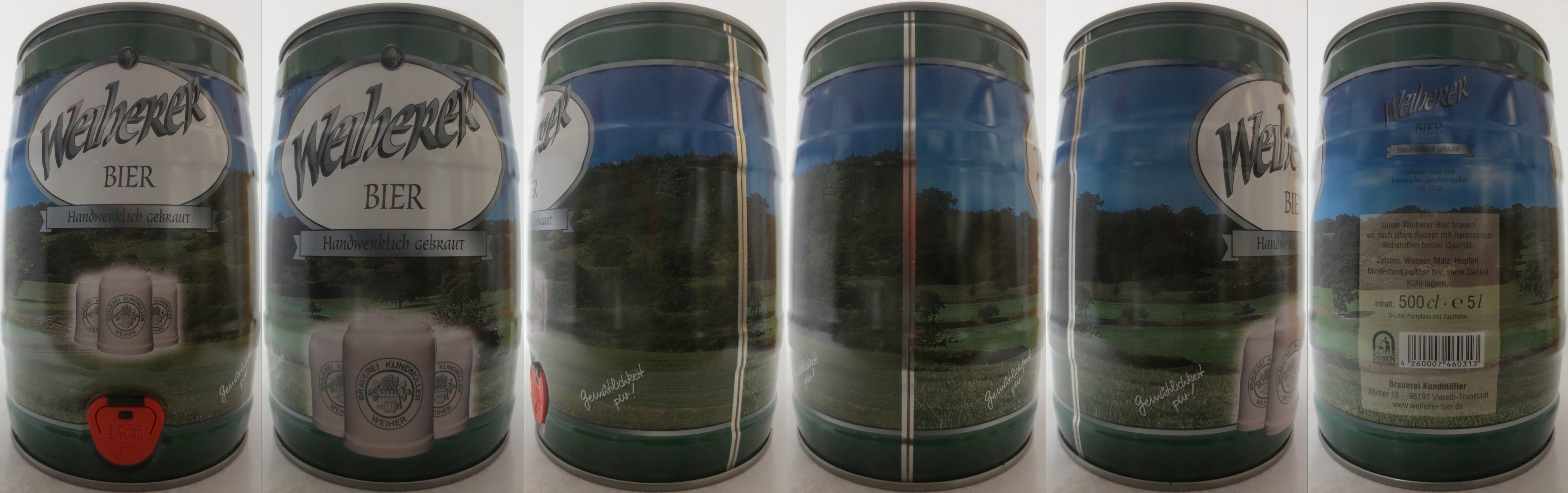 Weiherer BIER fränkische Brautradition (5L) Nr.1